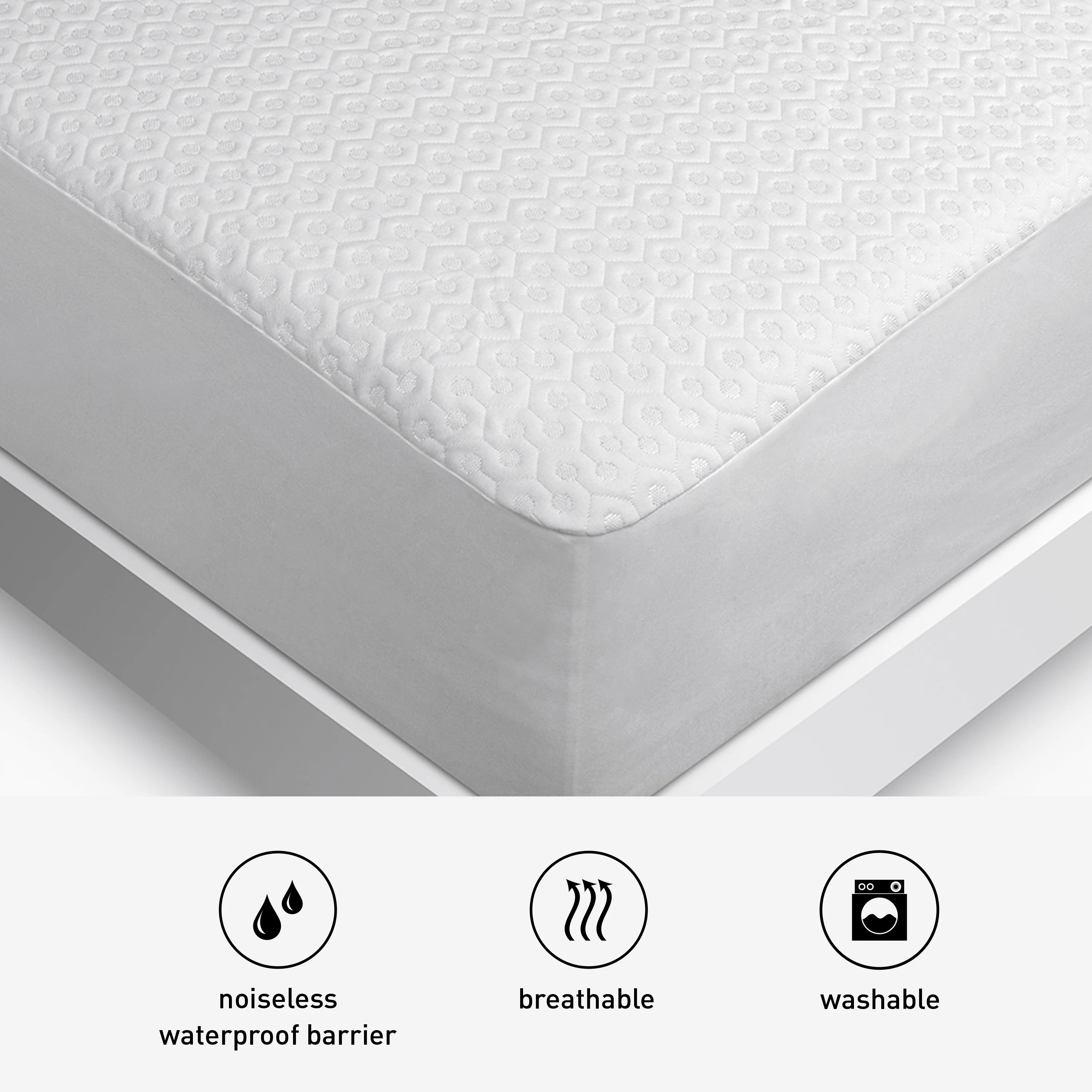 BEDGEAR Dri-Tec Queen Mattress Protector - Image 4